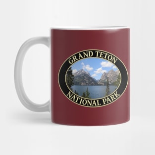 Jenny Lake at Grand Teton National Park in Wyoming Mug